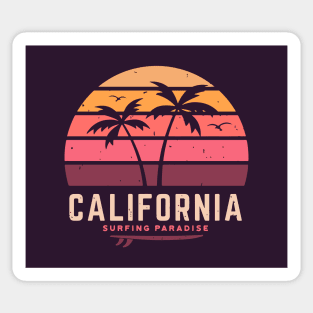 Beach California Sticker